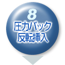 圧力バック反転挿入